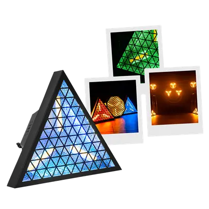 Retro-LED-Effekt Amber-T bernsteinfarbene Röhre + RGB DMX - Mac Mah