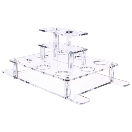 Show Display Pyramide 10 VIP-Flaschen | By Sparklers®