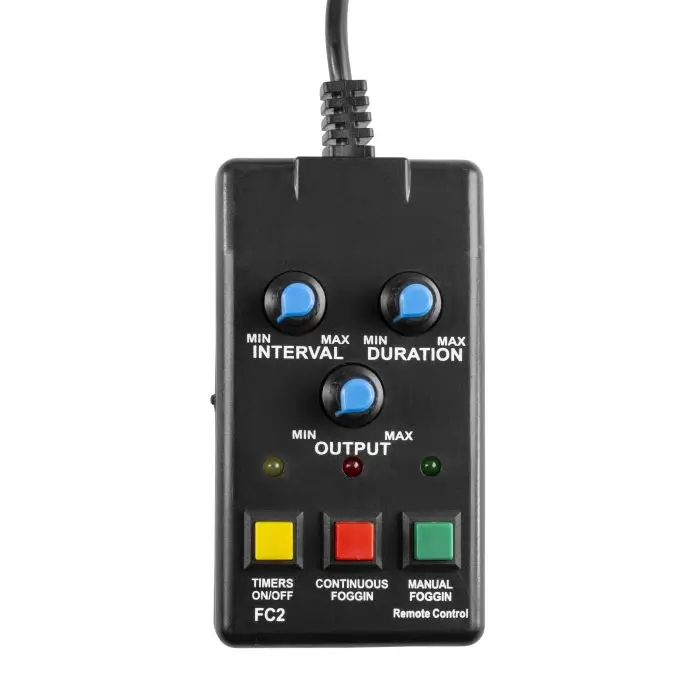 BEAMZ S1500 Nebelmaschine mit DMX - 1500W + Kabelfernbedienung mit Timer