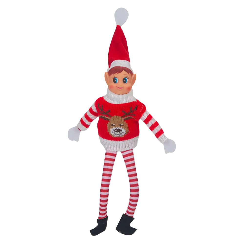 Wichtelkostüm "Weihnachtspullover" (4er-Set)