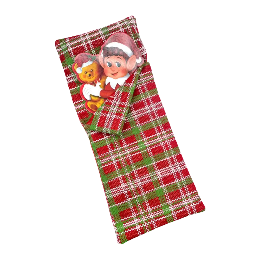 Schlafsack mit Kissen für Weihnachtswichtel Scherzkeks