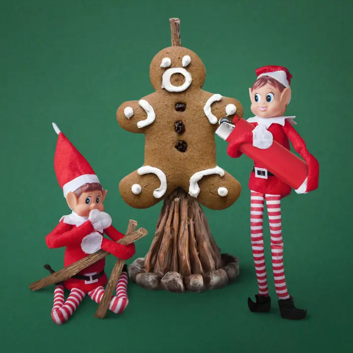 Weihnachtswichtel Jungen und Mädchen (2er-Set)