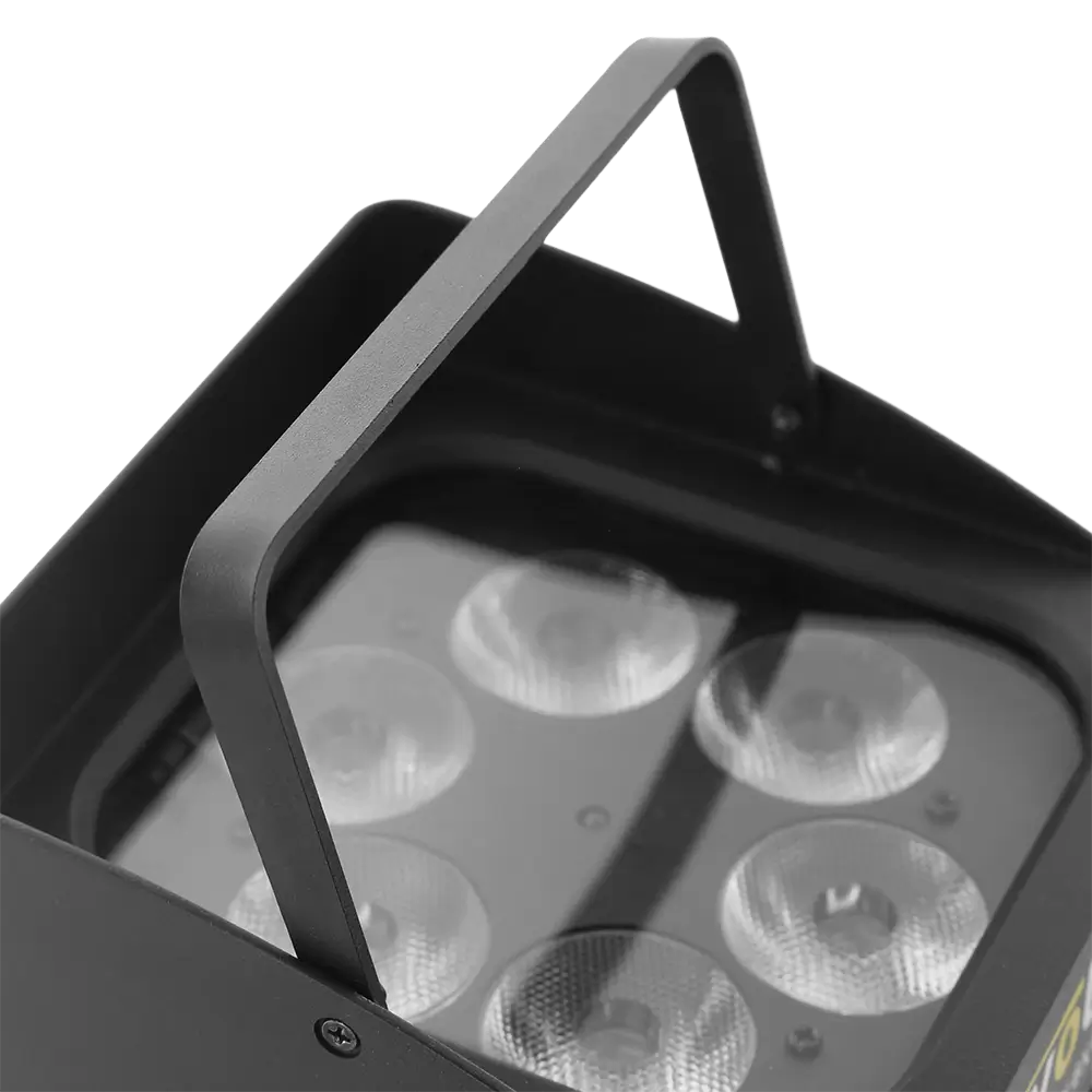 Wasserdichter Scheinwerfer Evolite IP-Box 6×15W - LED auf Batterie IP65