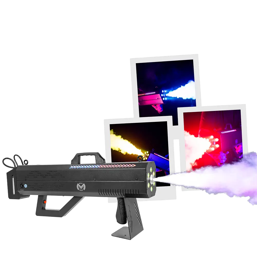 Nebelkanone MAC Fog Blaster 1500 RGB - 1500 W + LED RGB