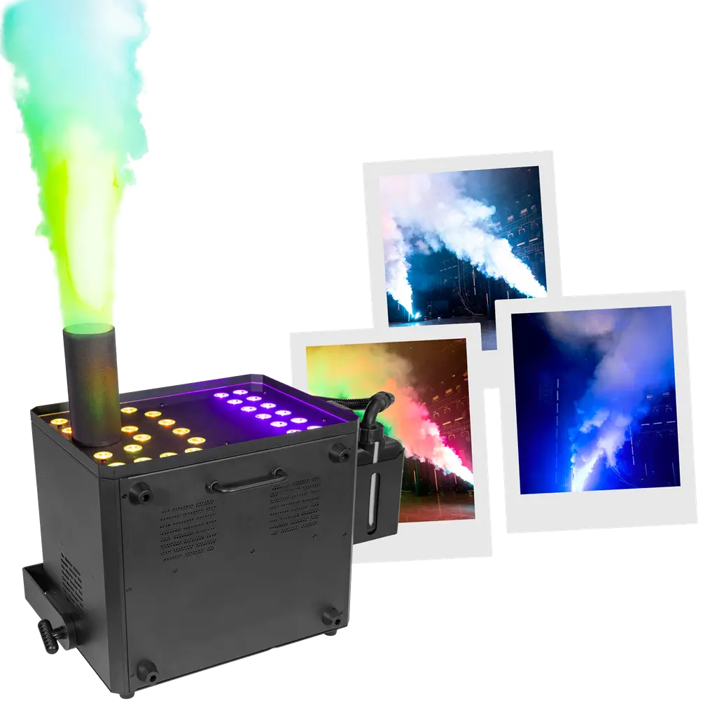 CO2-Nebelmaschine - Pro Fogjet CO2 Evolite - Starker Strahl & DMX-Steuerung