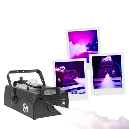 Nebelmaschine 2000 W - Mac Fog 2000 Mac Mah - Starker Jet & DMX-Steuerung