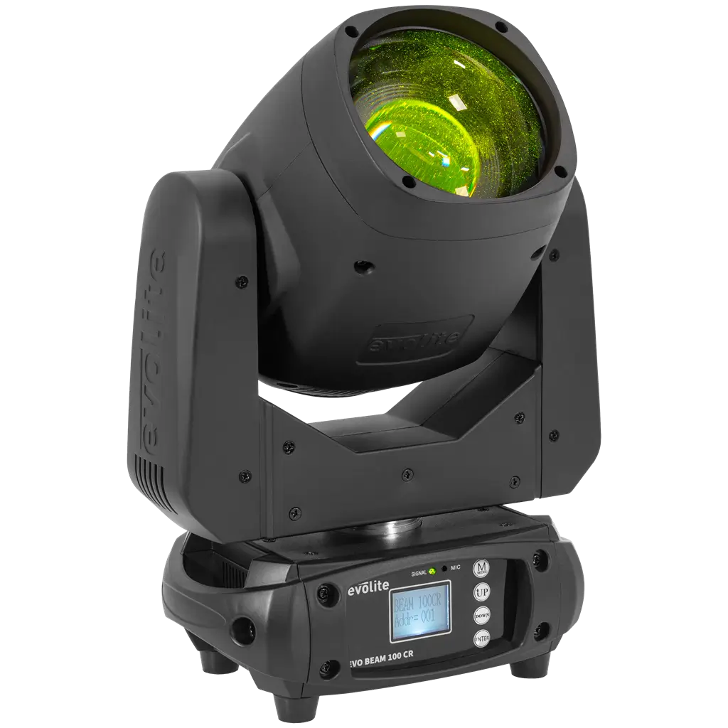 100W Beam-Scheinwerfer - Evo Beam 100 CR Evolite - DMX-Steuerung & mehrfarbige LEDs