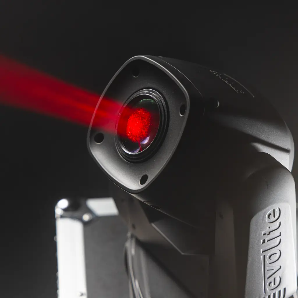 Evo Spot 100 CR Set Evolite - Mehrfarbige LEDs & DMX-Steuerung - 2 x 100 W Spot-Scheinwerfer im Flightcase