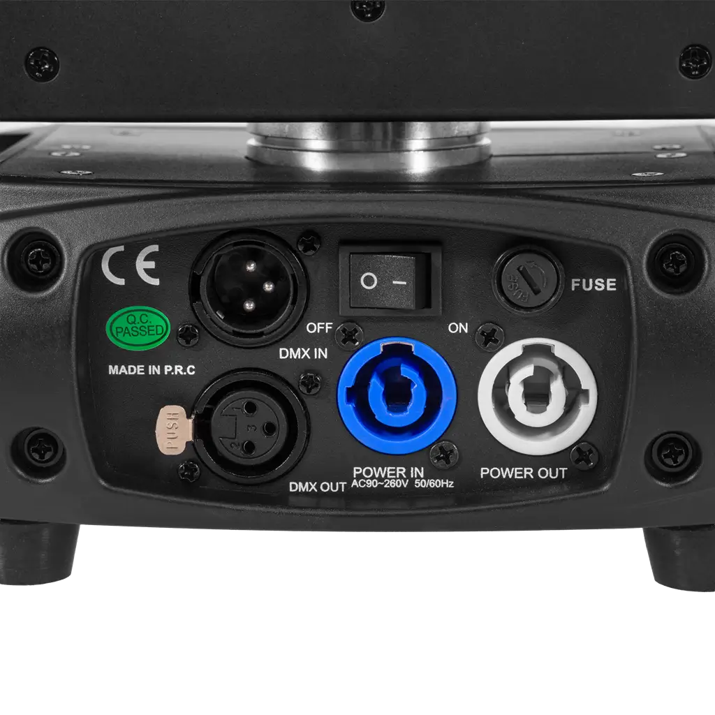 Wash-Scheinwerfer 725 W - Evo Wash 725 CRz Evolite - Mehrfarbige LED & DMX-Steuerung