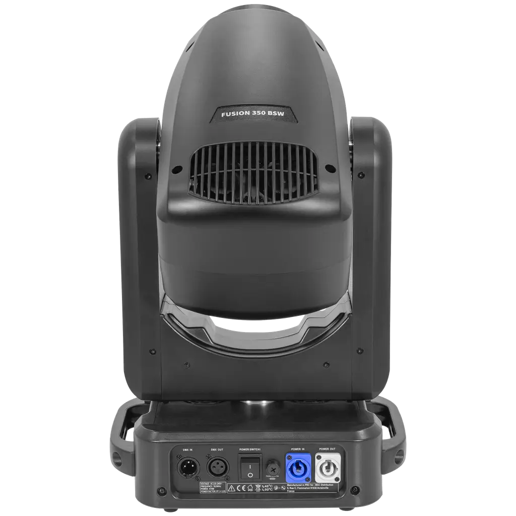 Paket mit 2 Hybridprojektoren 350 W im Flightcase - Fusion 350 BSW Set Evolite - Beam, Spot & Wash intelligent