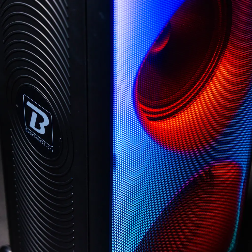Tragbarer Lautsprecher - Boomaster 900 BoomTone DJ - 900 W, Bluetooth 5.0 & LED-Beleuchtung