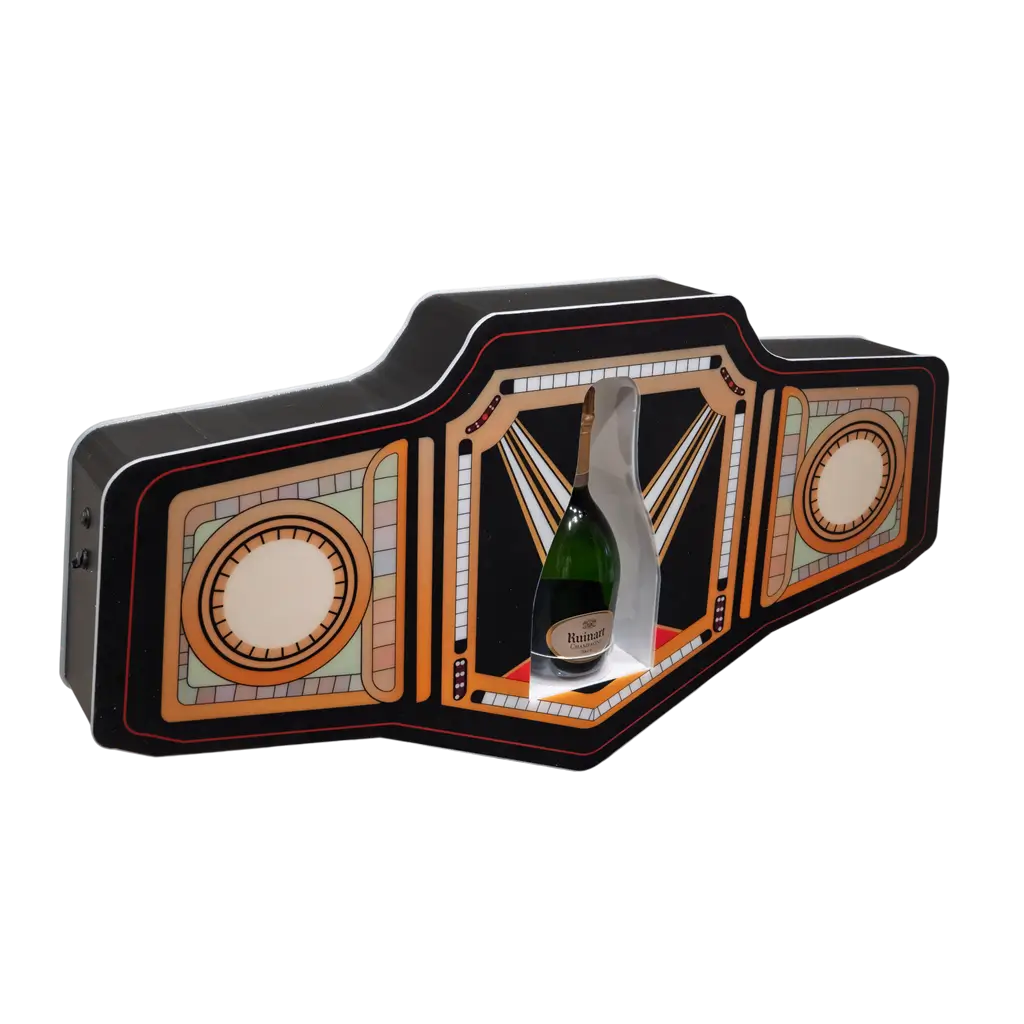 Service-Ritual "Boxen" - Beleuchtetes VIP-Flaschen-Display | By Sparklers®.