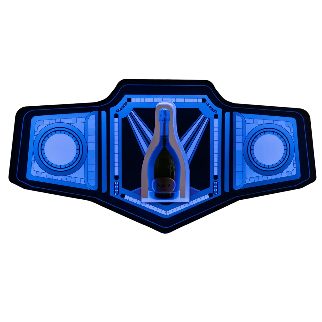 Service-Ritual "Boxen" - Beleuchtetes VIP-Flaschen-Display | By Sparklers®.