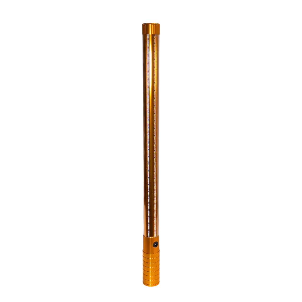 BATON XXL LED-Flasche V.I.P. GOLD - 60x4cm