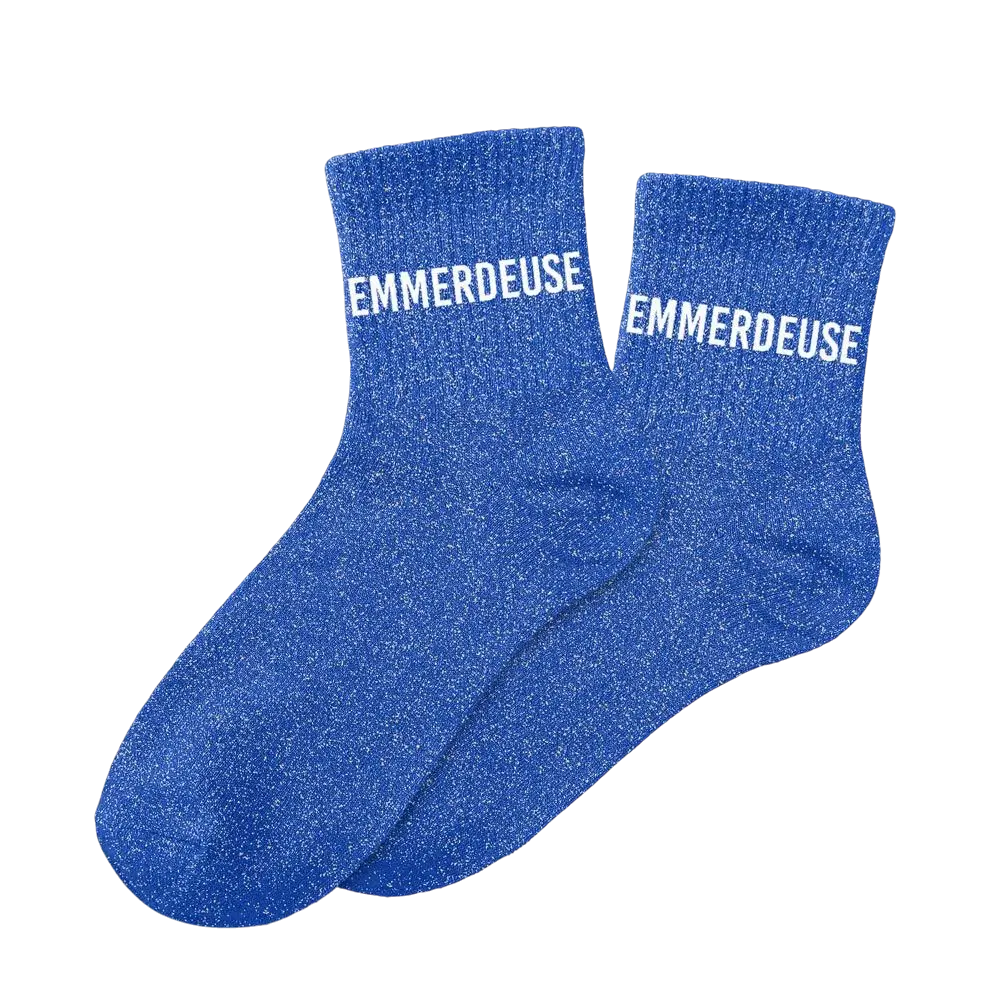 Glitzersocken emmerdeuse - Einheitsgröße 36-42
