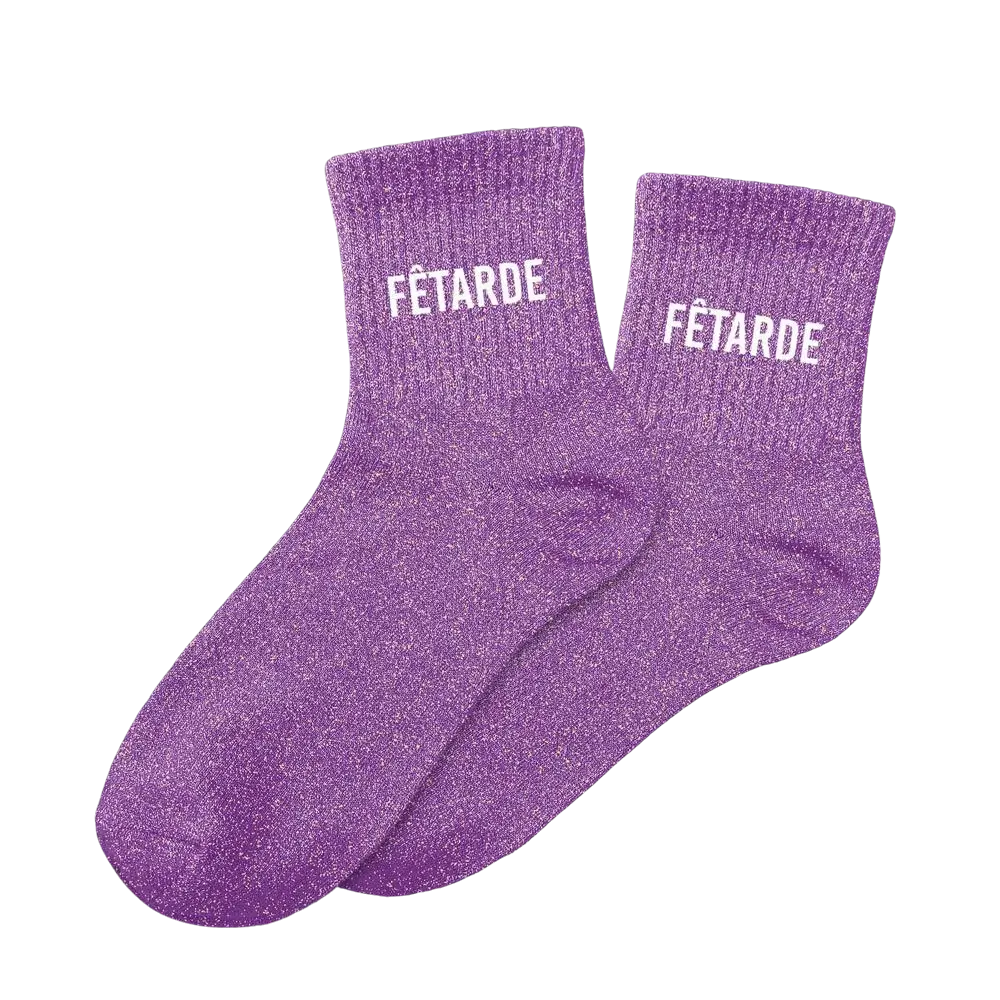 Pailletten-Socken fetarde - Einheitsgröße 36-42