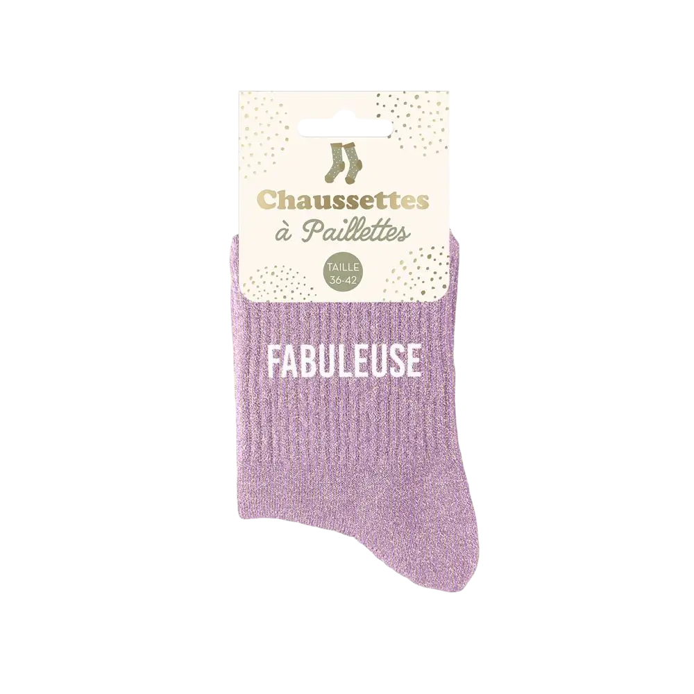 Fabelhafte Glitzersocken - Einheitsgröße 36-42