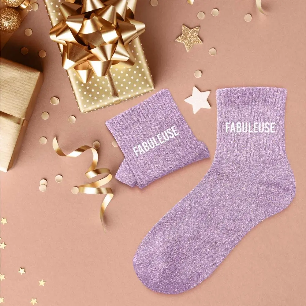 Fabelhafte Glitzersocken - Einheitsgröße 36-42