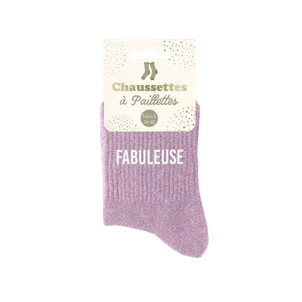 Fabelhafte Glitzersocken - Einheitsgröße 36-42