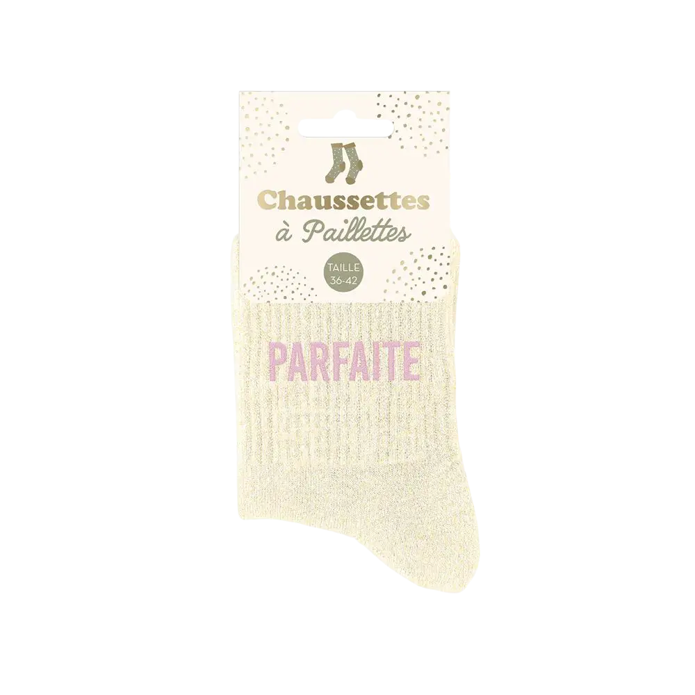 Perfekte Pailletten-Socken - Einheitsgröße 36-42