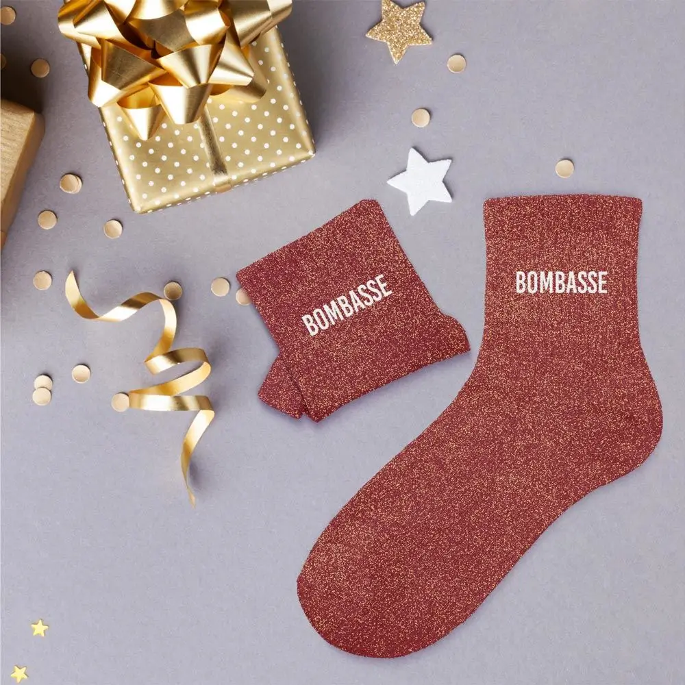 Bombastische Glitzersocken - Einheitsgröße 36-42