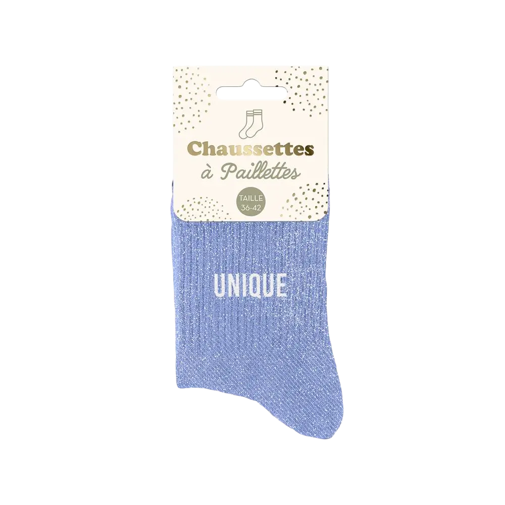 Einzigartige Pailletten-Socken - Einheitsgröße 36-42