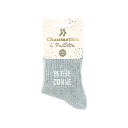 Glitzersocken kleine conne - Einheitsgröße 36-42