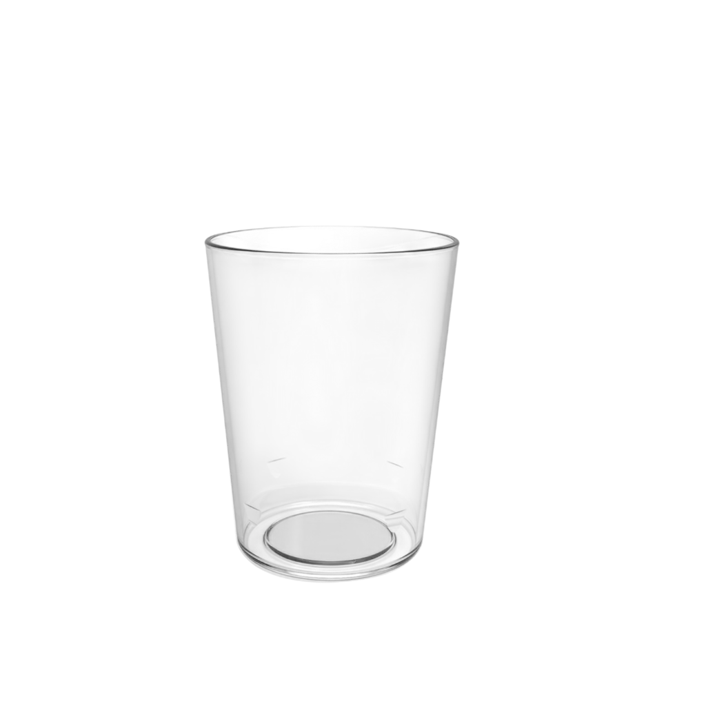 Unzerbrechliches konisches Bierglas - 30 cl nützlich 33 cl randvoll