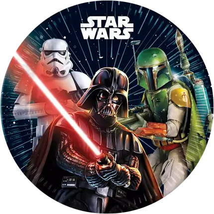 Pappteller Star Wars ø23cm - 8er-Set
