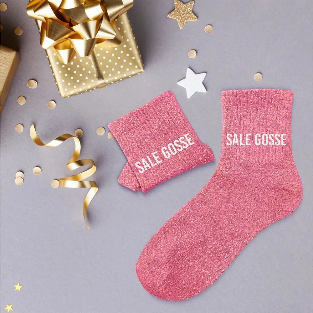 Socken Glitzer Sale Gosse - Einheitsgröße 36-42