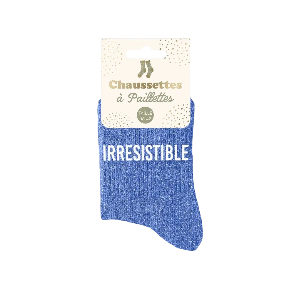 Socken Glitzer Irrésistible - Einheitsgröße 36-42
