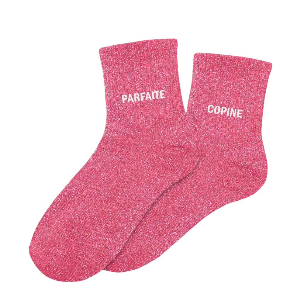 Socken Pailletten Duo Parfaite Copine - Einheitsgröße 36-42