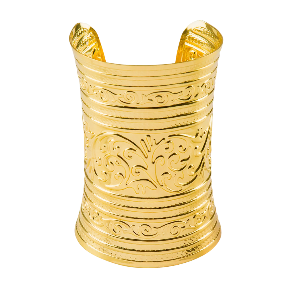 Ägyptisches Armband "Königin des Nils" Vergoldet - Kostümzubehör