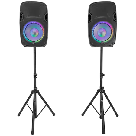 Sono-Paket 2 Lautsprecher 12'' - BoomTone DJ PS212A LED Set