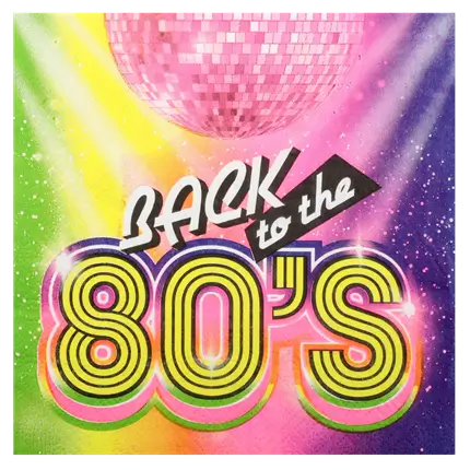 80er Jahre Serviette - 20er Set