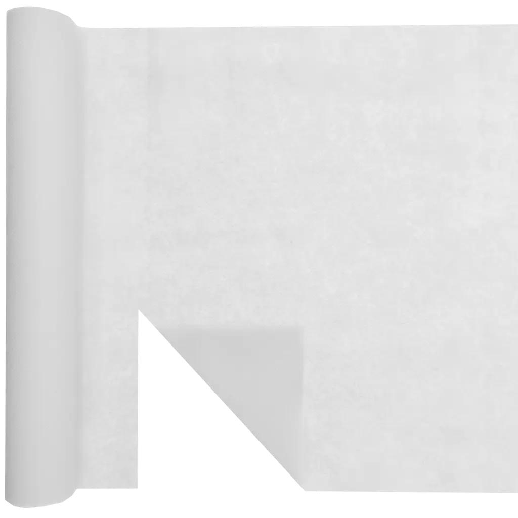 Tischläufer Harmony 4,8 m vorgeschnitten - Weiß