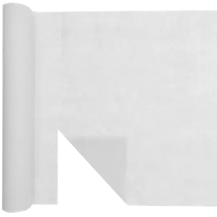 Tischläufer Harmony 4,8 m vorgeschnitten - Weiß