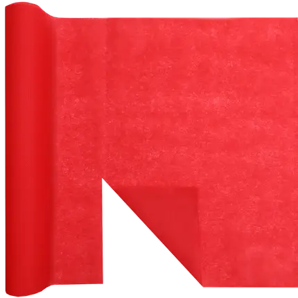 Tischläufer Harmony 4,8 m vorgeschnitten - Rot