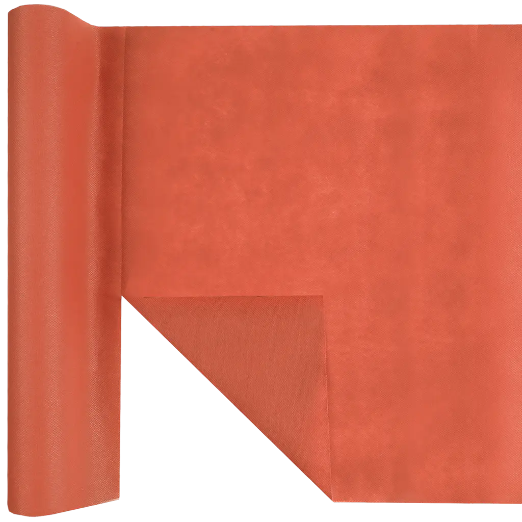 Tischläufer Harmony 4,8 m vorgeschnitten - Terracotta