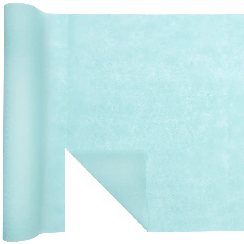 Tischläufer Harmony 4,8 m vorgeschnitten - Hellblau