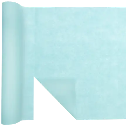 Tischläufer Harmony 4,8 m vorgeschnitten - Hellblau