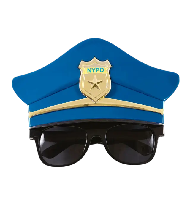 Polizei Offizier Pilotenbrille – Polizei Kostüm Accessoire