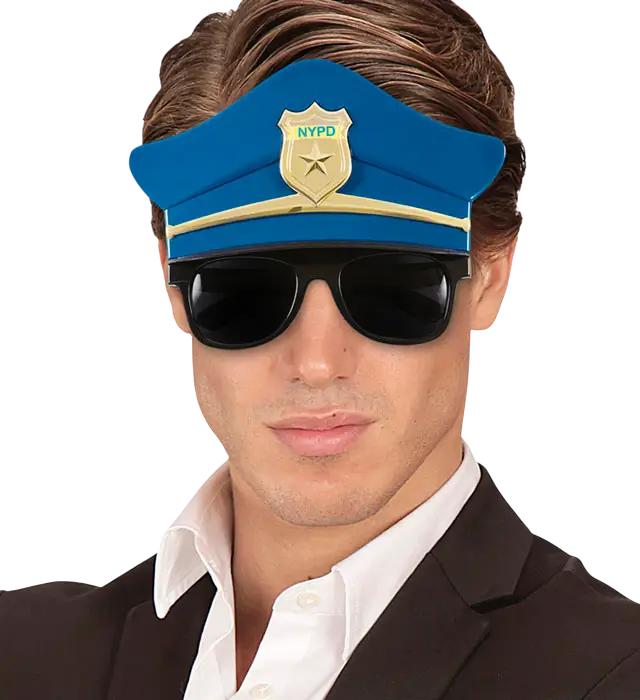 Polizei Offizier Pilotenbrille – Polizei Kostüm Accessoire