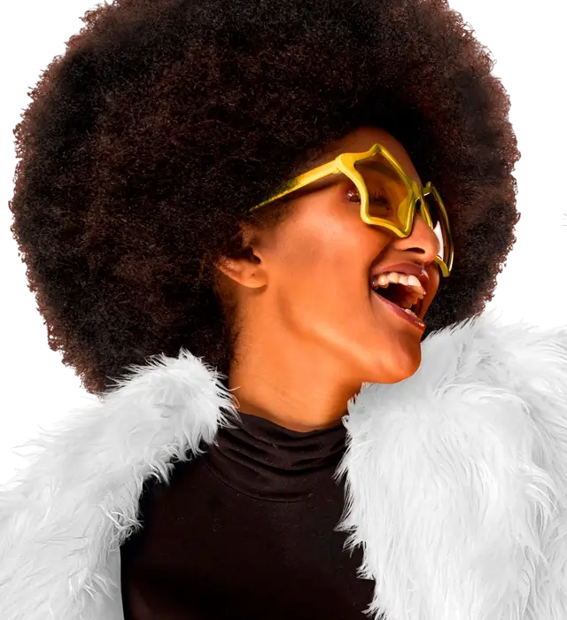 Goldene Sonnenbrille – Metallic Brille – Kostüm Accessoire