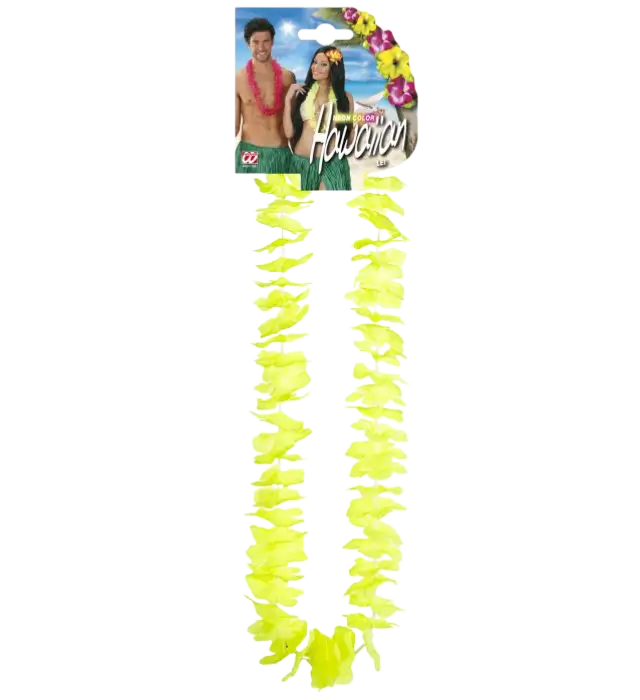 "HAWAIENER HALSKETTE FLUORESZENT 4 Kul.