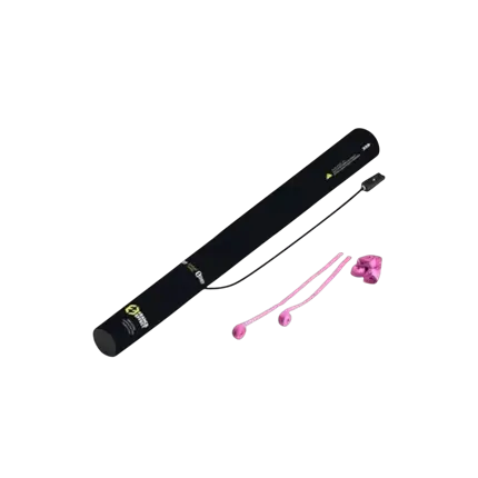 Elektrische Konfettikanone 40cm - Streamer Rose