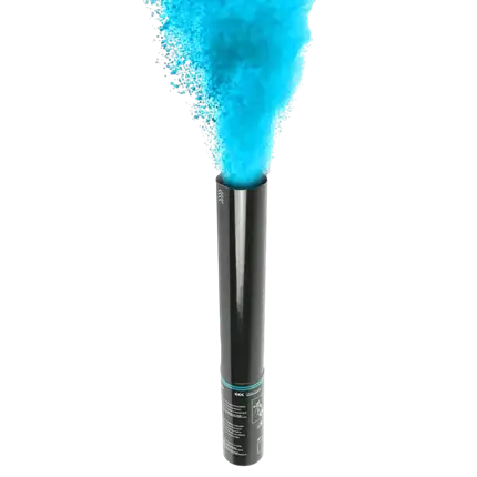 Manuelle Holi-Pulverkanone 40 cm - Blau