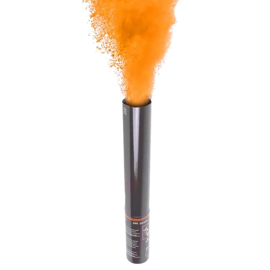 Manuelle Holi-Pulverkanone 40 cm - Orange
