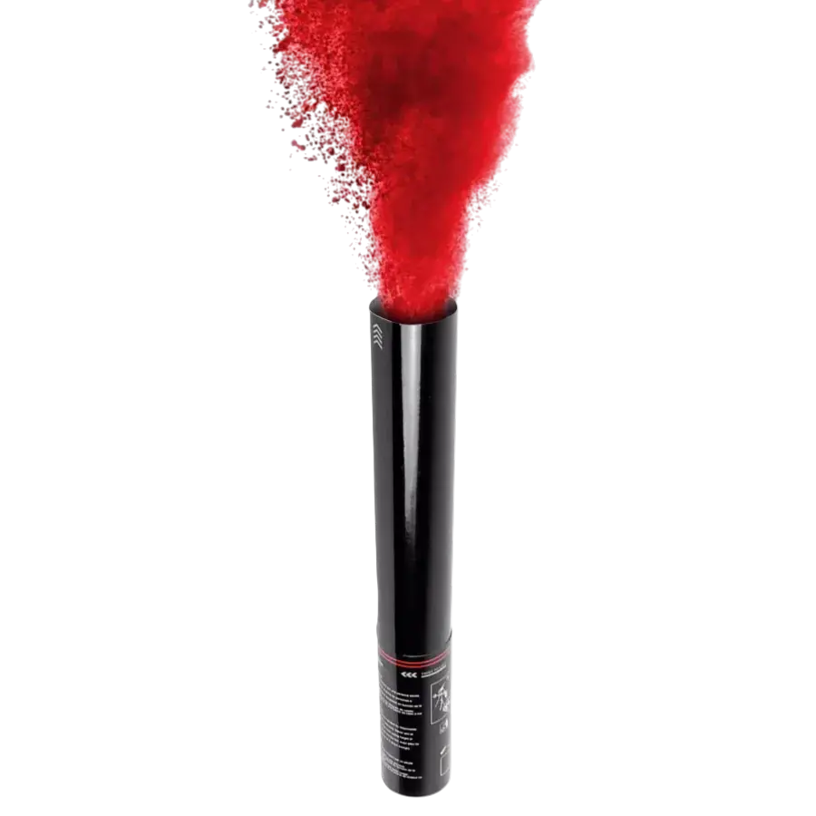 Manuelle Holi-Pulverkanone 40 cm - Rot