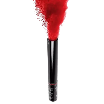 Manuelle Holi-Pulverkanone 40 cm - Rot